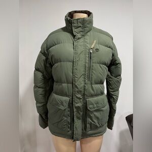 Timberland Men's Olive Green Puffer.